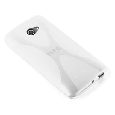 HTC BUTTERFLY S Skal Fodral Case (Transparent)