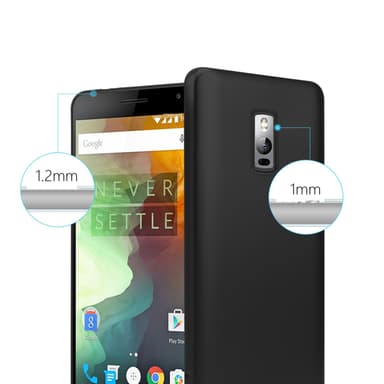 Skal OnePlus ONE Fodral Case (Svart)
