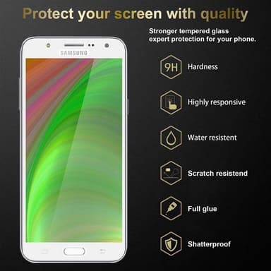 Samsung Galaxy J7 2015 Skyddsglas Skyddsfilm Skärmskydd