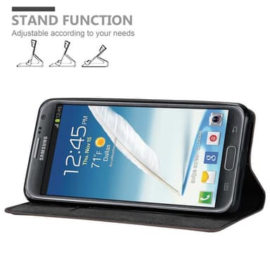 Samsung Galaxy NOTE 2 Skal Fodral Case (Brun)