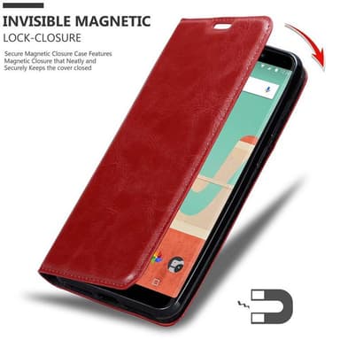 WIKO VIEW GO Skal Fodral Case (Röd)