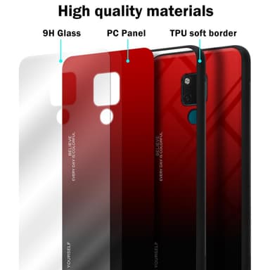 Huawei MATE 20 Skal Fodral Case (Svart)
