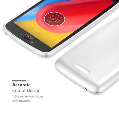 Skal Motorola MOTO C PLUS Fodral Case (Silver)