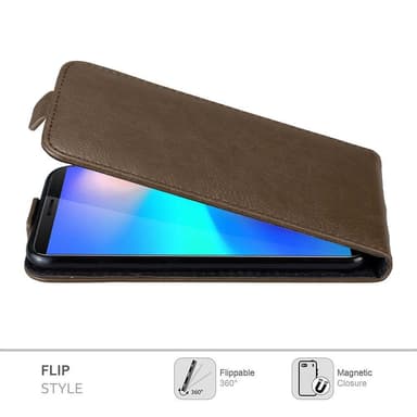 Cubot J3 PRO Flipfodral Skal (Brun)