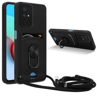 Xiaomi RedMi 10 4G Skal Fodral (Svart)