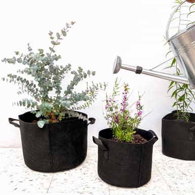 2x Planteringssäck Planteringskärl (38 l - 40 x 30 cm)