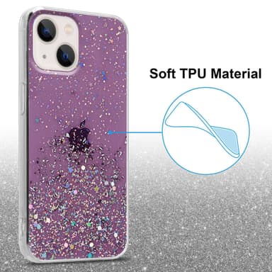 iPhone 14 Skal Fodral Case (Lila)