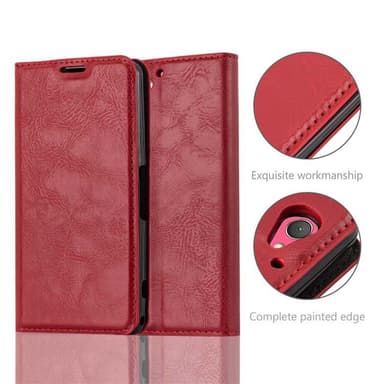 Sony Xperia Z2 COMPACT Skal Fodral Case (Röd)