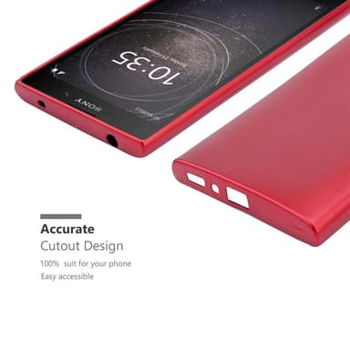 Skal Sony Xperia L2 Fodral Case (Röd)