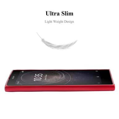 Skal Sony Xperia L2 Fodral Case (Röd)