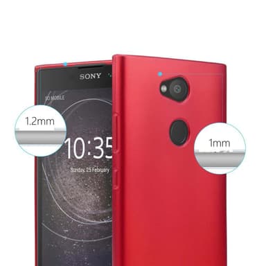 Skal Sony Xperia L2 Fodral Case (Röd)