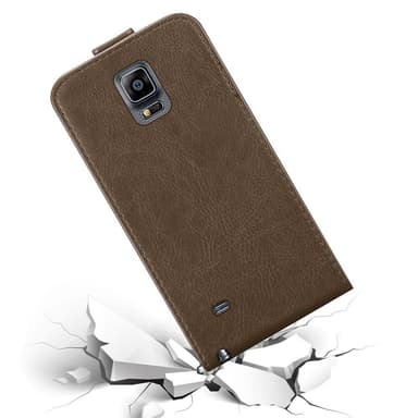 Samsung Galaxy NOTE 4 Flipfodral Skal (Brun)