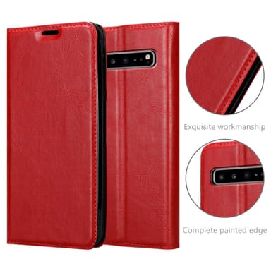 Samsung Galaxy S10 5G Skal Fodral Case (Röd)