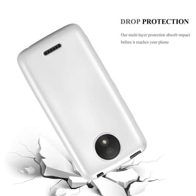 Skal Motorola MOTO C PLUS Fodral Case (Silver)