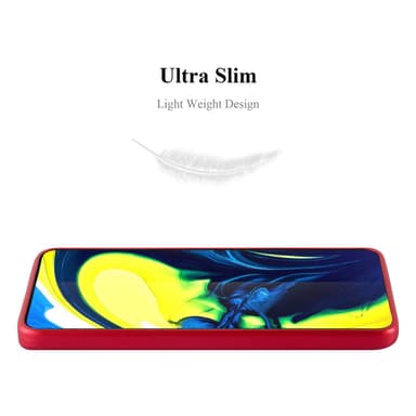 Skal Samsung Galaxy A80 / A90 4G Fodral Case (Röd)