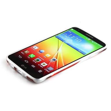 LG G2 Skal Fodral Case (Röd)