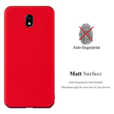Samsung Galaxy J7 2017 Skal Fodral Case (Röd)