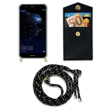 Huawei P10 LITE Skal Fodral Kedja (Brun)