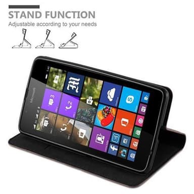 Nokia Lumia 540 Skal Fodral Case (Brun)