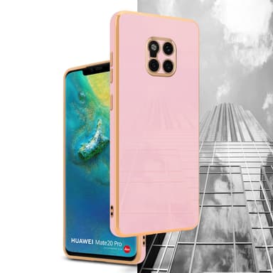 Huawei MATE 20 PRO Skal Fodral Case (Rosa)