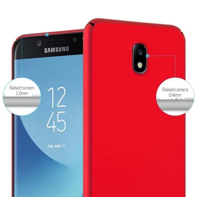 Samsung Galaxy J7 2017 Skal Fodral Case (Röd)