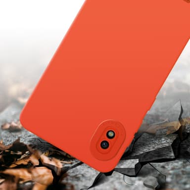 Samsung Galaxy A10 Skal Fodral Case (Orange)