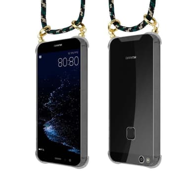Huawei P10 LITE Skal Fodral Kedja (Brun)