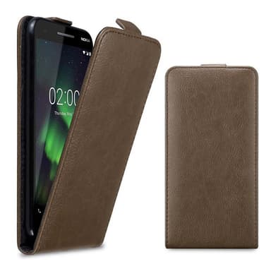 Nokia 2.1 Flipfodral Skal (Brun)