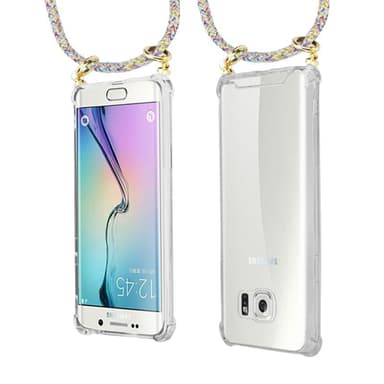 Samsung Galaxy S6 Skal Fodral Kedja (Gul)