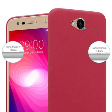 LG X POWER 2 Skal Fodral Case (Röd)