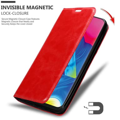 Samsung Galaxy A10 / M10 Skal Fodral Case (Röd)