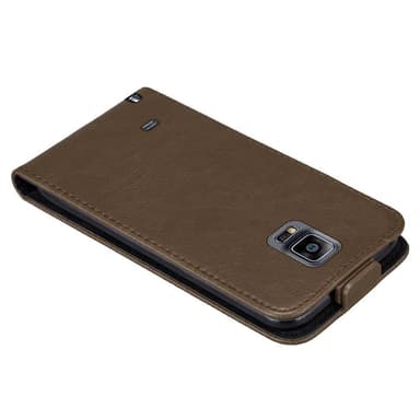 Samsung Galaxy NOTE 4 Flipfodral Skal (Brun)