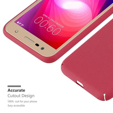 LG X POWER 2 Skal Fodral Case (Röd)
