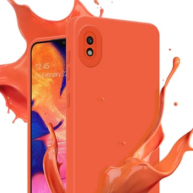 Samsung Galaxy A10 Skal Fodral Case (Orange)