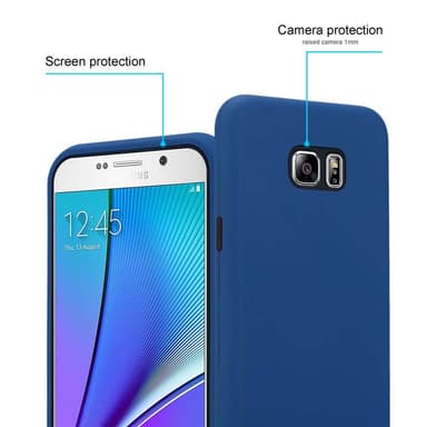 Samsung Galaxy NOTE 5 Skal Fodral Case (Blå)