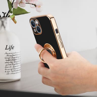 iPhone 13 Skal Fodral Case (Svart)