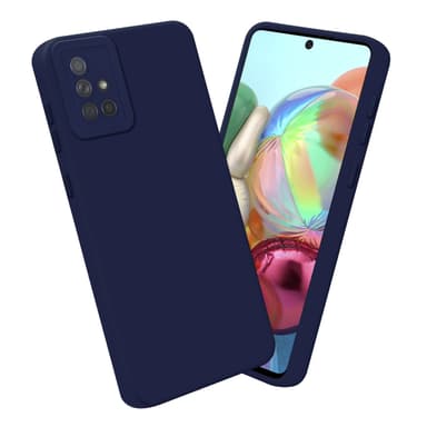 Samsung Galaxy A71 4G Skal Fodral Case (Blå)