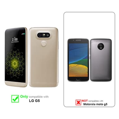 LG G5 Plånboksfodral Skal (Turkos)