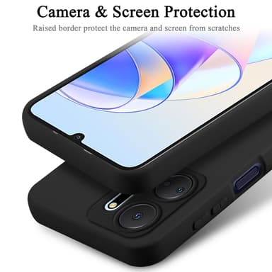 Honor x7a Skal Fodral Case (Svart)