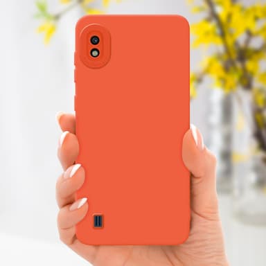 Samsung Galaxy A10 Skal Fodral Case (Orange)
