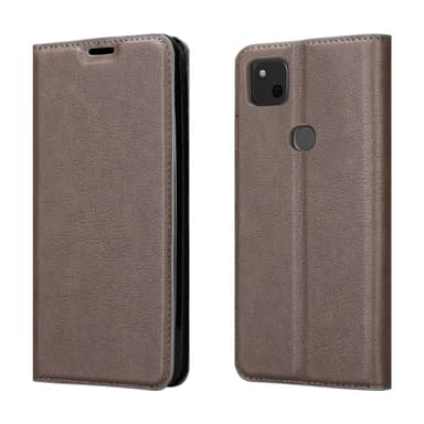 Google PIXEL 4A Skal Fodral Case (Brun)