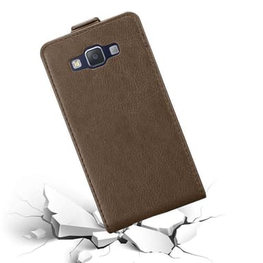 Samsung Galaxy A5 2015 Flipfodral Skal (Brun)