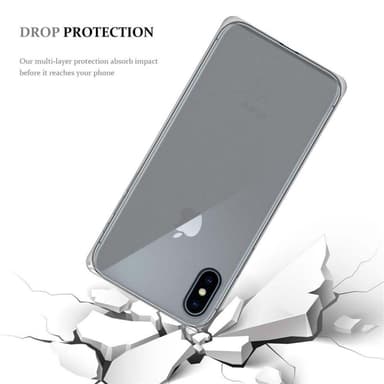 iPhone XS MAX Skal Fodral Case (Transparent)