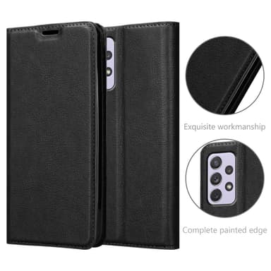 Samsung Galaxy A73 5G Skal Fodral Case (Svart)