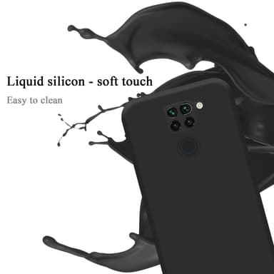 Xiaomi RedMi NOTE 9 Skal Fodral Case (Svart)