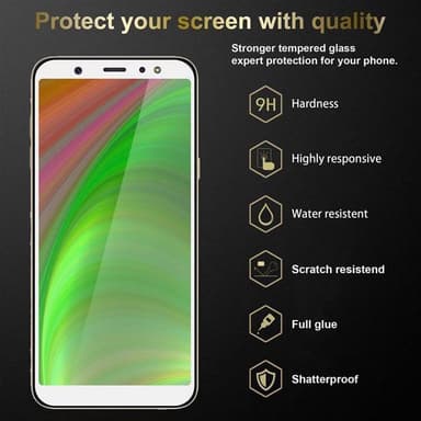 Samsung Galaxy A6 2018 Skyddsglas Skyddsfilm Skärmskydd