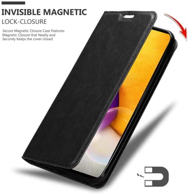 Samsung Galaxy A73 5G Skal Fodral Case (Svart)