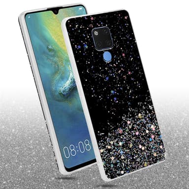 Huawei MATE 20 Skal Fodral Case (Svart)