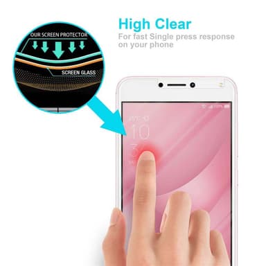 Asus ZenFone 4 MAX (5.2 tum) Skyddsglas Skyddsfilm