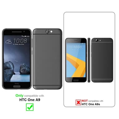 HTC ONE A9 Skal Fodral Case (Rosa)